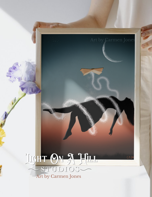 Lost In The Story Print