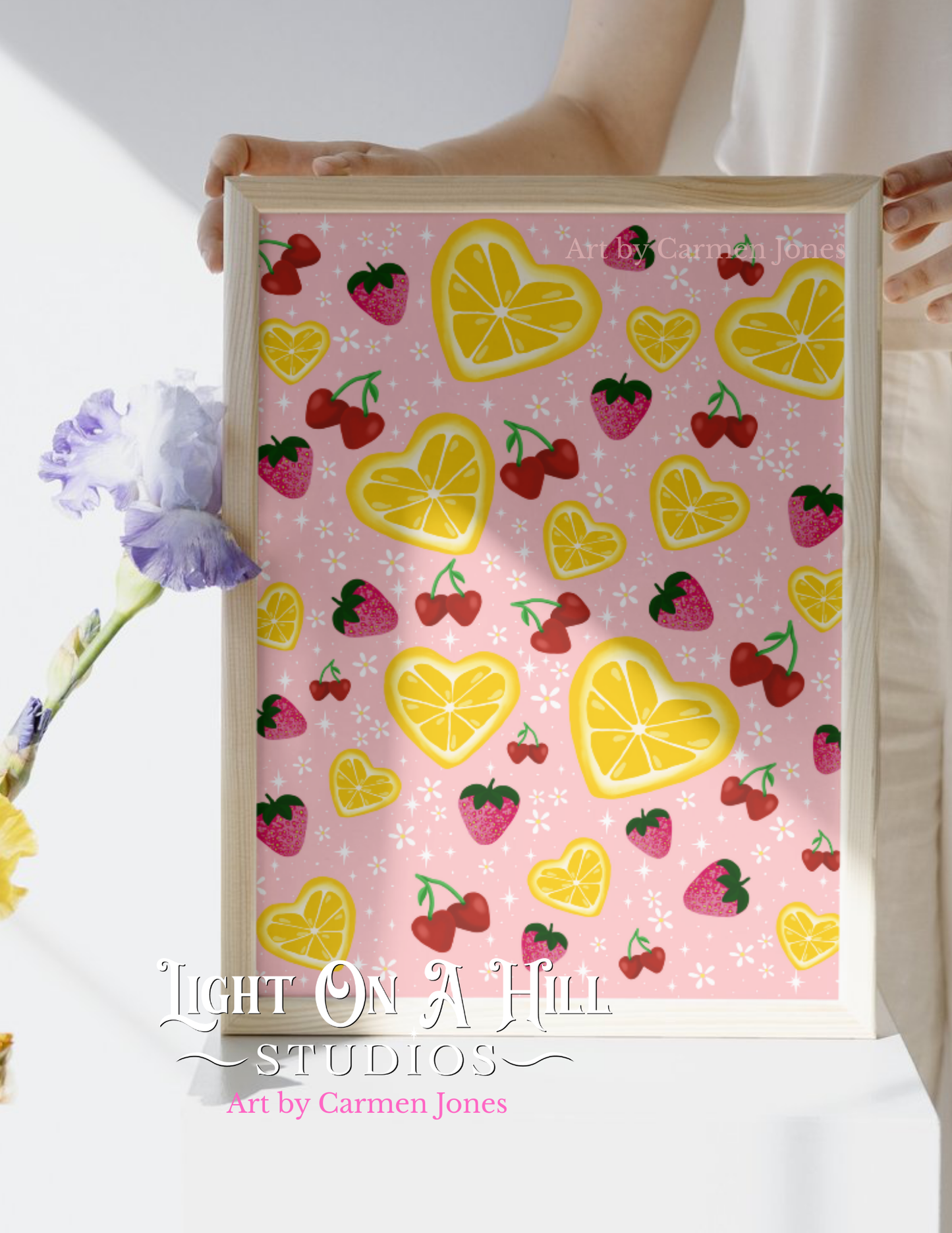 Lemon love print