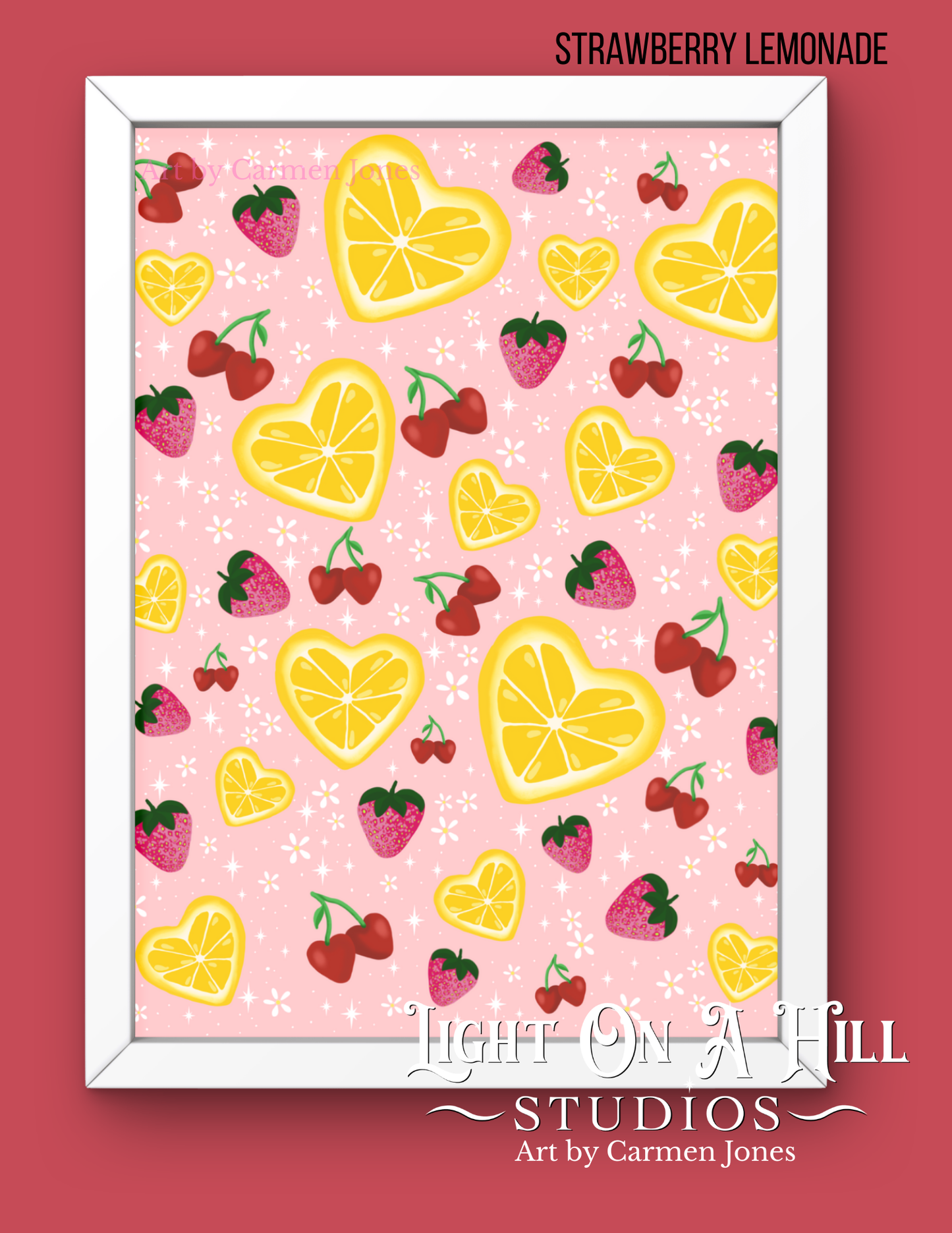 Lemon love print