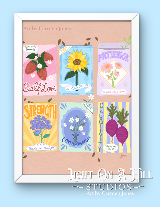 Affirmation Seeds Print