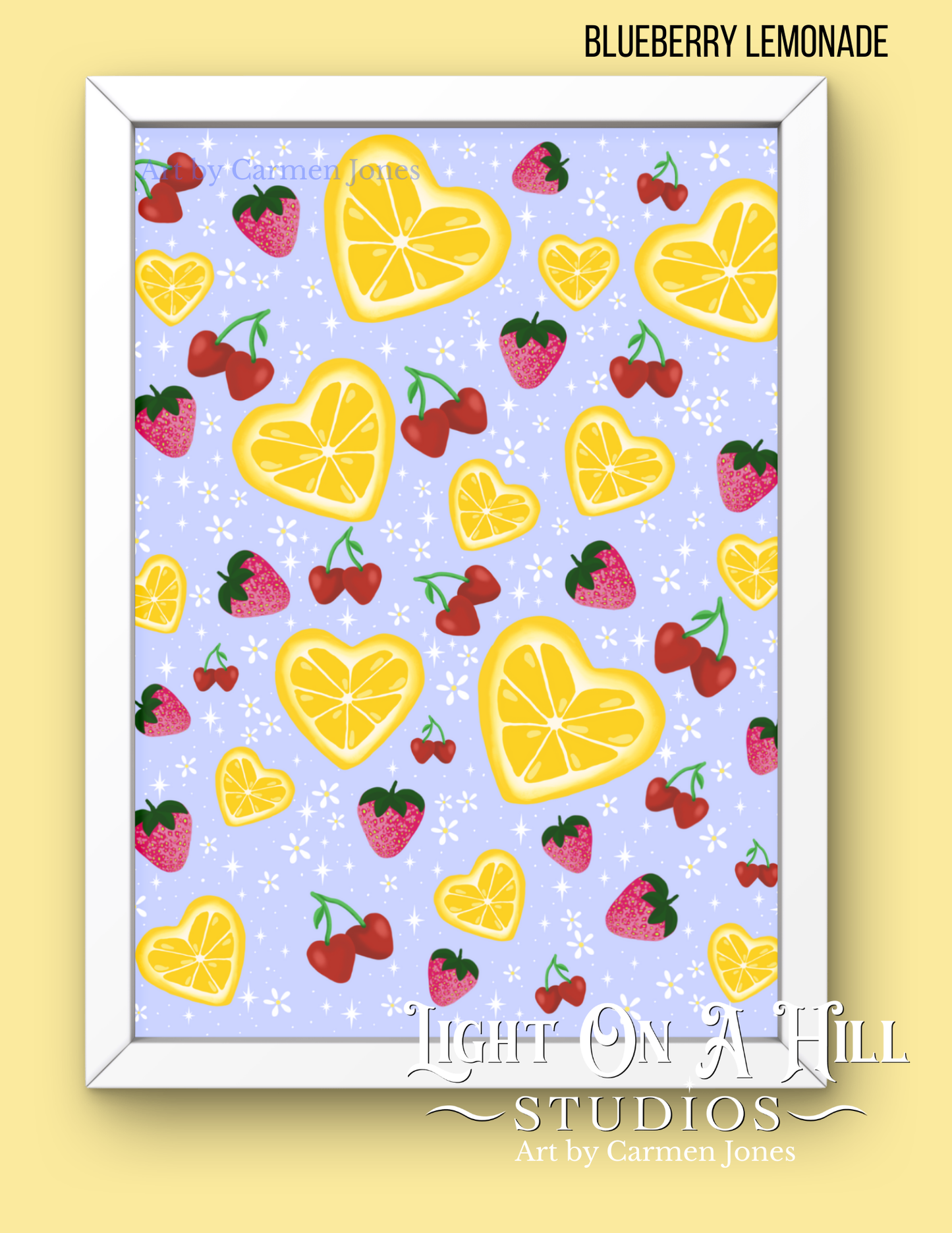 Lemon love print