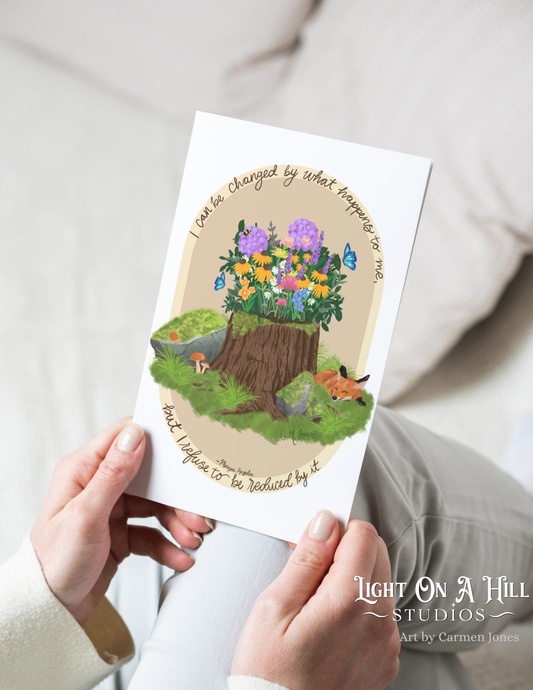 Resilient Greeting card