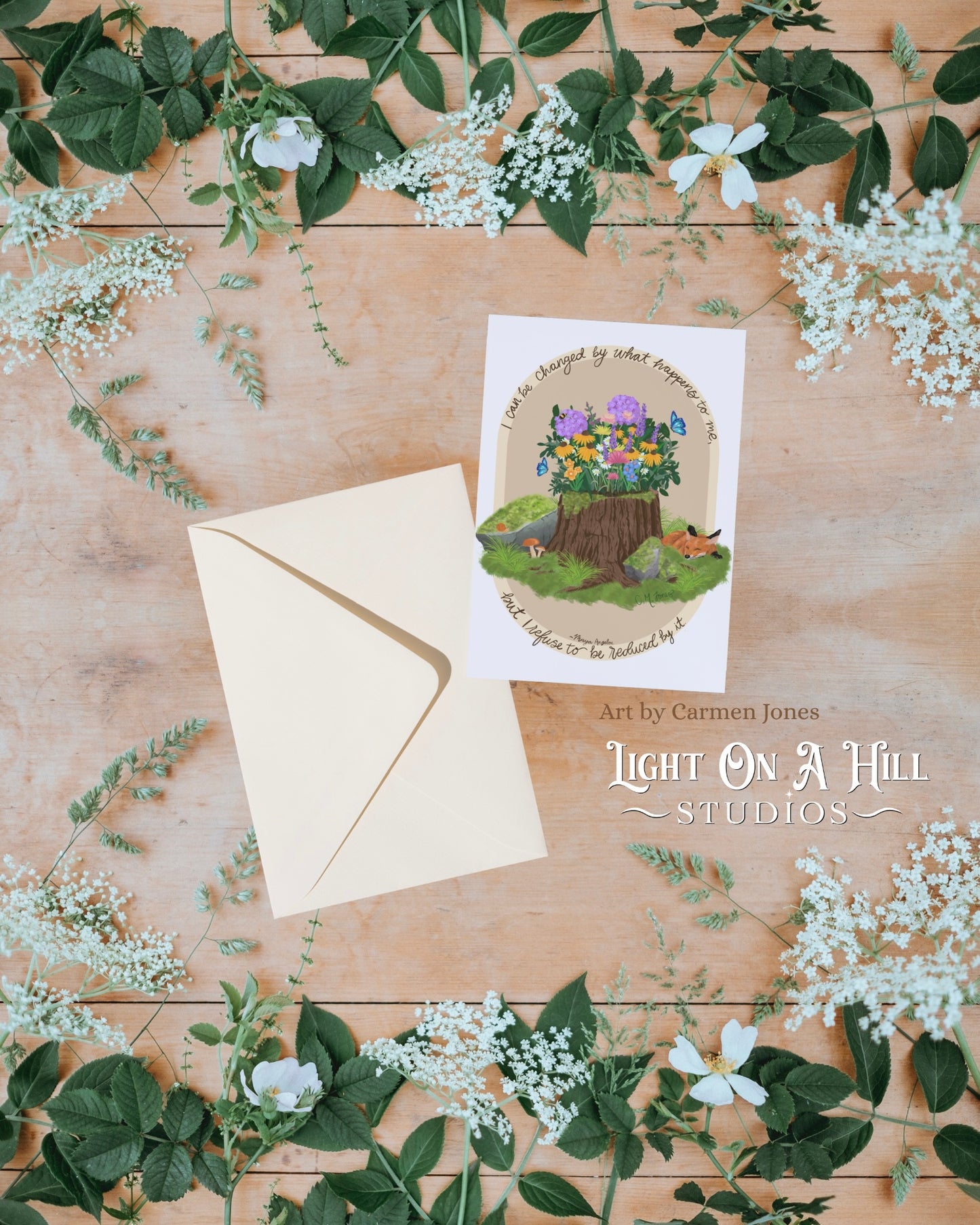 Resilient Greeting card