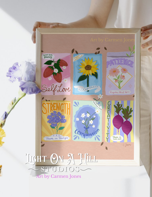 Affirmation Seeds Print
