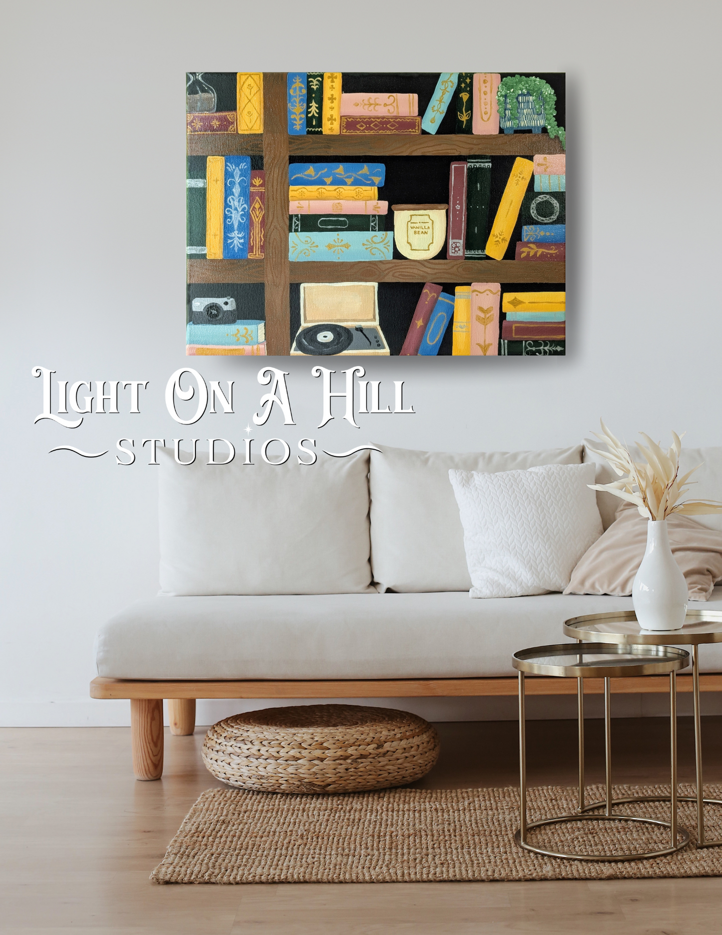 Silent Stories Original Canvas 12x16”