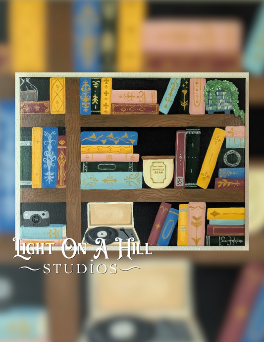 Silent Stories Original Canvas 12x16”