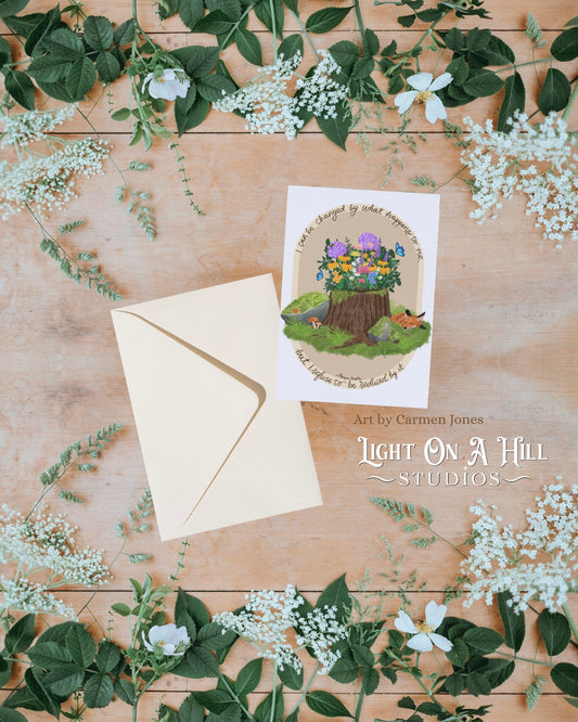 Resilient Greeting card